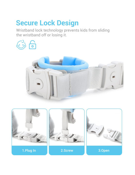 Correa de Seguridad para Niños Dr.meter 2.00 m Antipérdida