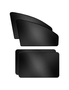 Cortinas Magnéticas para Ventanas de Auto ZATOOTO - 4 Piezas 99% Bloqueo UV