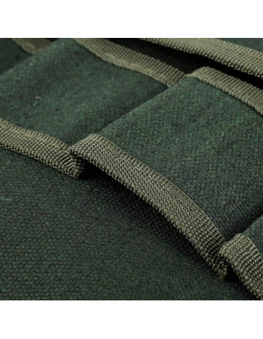 Bolsa de Almacenamiento para Herramientas de Bonsai B18JPsF 10 Bolsillos Verde