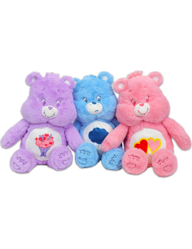Conjunto de Peluches Care Bears Share Bear 43 cm con Correas