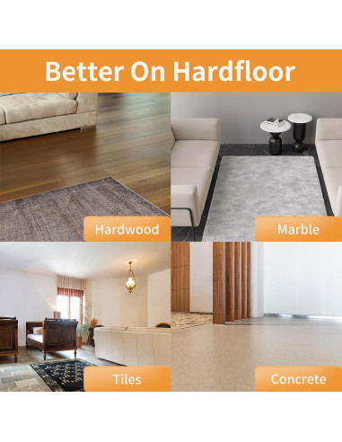 16 Agarradores de Alfombra Daisyhome Antideslizantes Reutilizables