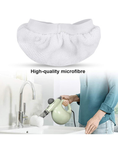 Paños de Microfibra KEEPOW para Limpiadores de Vapor - 8 Unidades