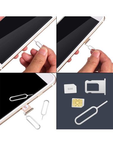 Herramienta de Extracción de Tarjeta SIM Tatuo - 200 Piezas