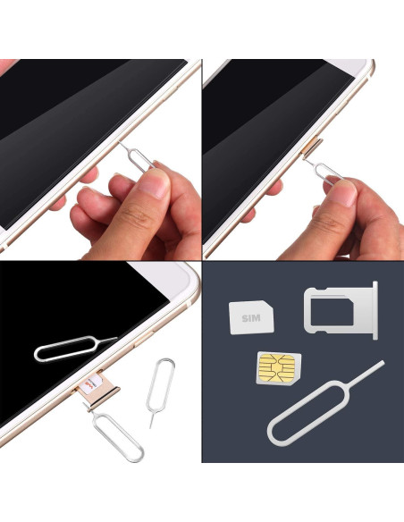 Herramienta de Extracción de Tarjeta SIM Tatuo - 200 Piezas