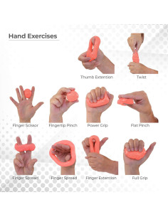 Masilla Terapéutica Sammons Preston 113g Roja Suave para Rehabilitación 2