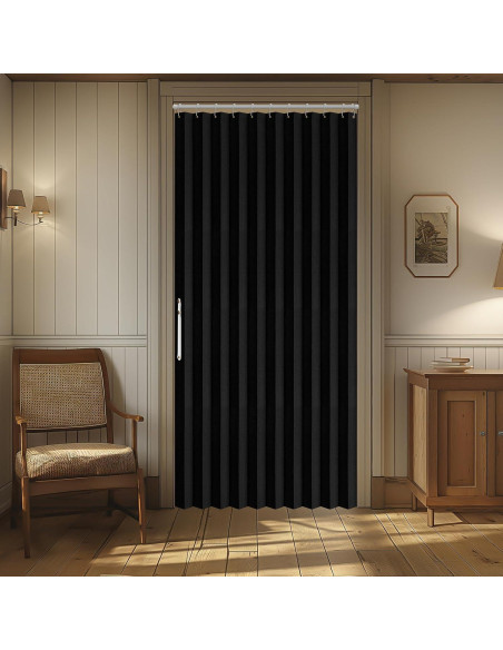 Cortina Magnética AJAZZ 100% Opaca 107x198 cm Negra