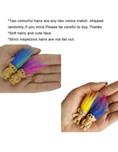 Muñecos Troll Vintage Yintlilocn 20PCS PVC 7.62 cm 2