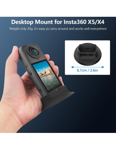 Kit Accesorios 9-en-1 para Insta360 X5 - Protección Completa