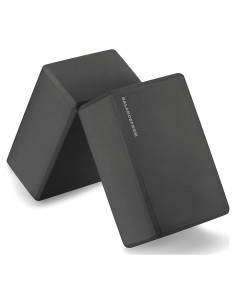 Juego de 2 Bloques de Yoga Fitvids GoYoga - Antideslizantes 23x15x10 cm