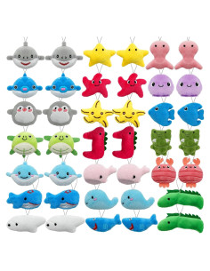 Set 40 Mini Juguetes de Peluche Oceánicos XIPEGPA