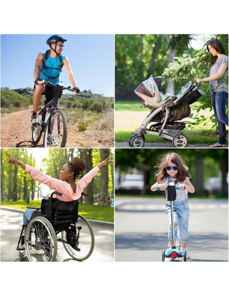 Soporte para Taza de Bicicleta WUVOP - Universal con Bolsillo