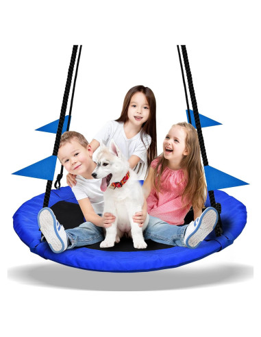 Columpio de Árbol PACEARTH 40" Multicolor 400 kg Resistente