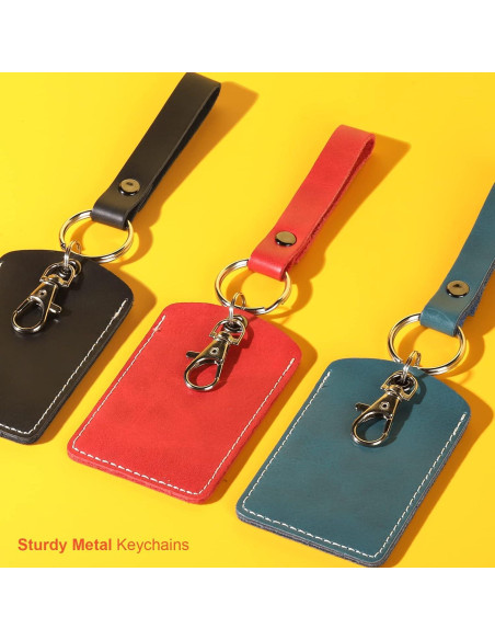 Kit de Llaveros LEOBRO 60pcs Ganchos y Anillos de Llave Plata