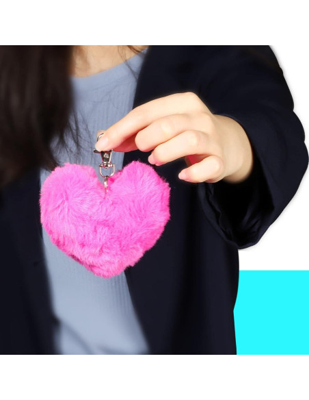 Kit de Llaveros LEOBRO 60pcs Ganchos y Anillos de Llave Plata