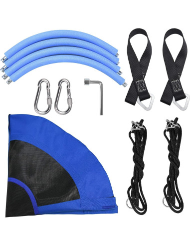 Columpio de Árbol PACEARTH 40" Multicolor 400 kg Resistente