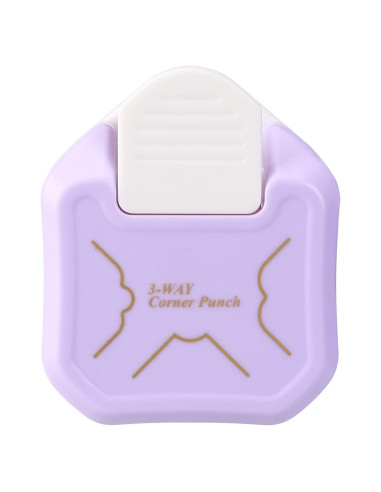 Troquelador de Esquinas 3 en 1 LOONENG para Manualidades