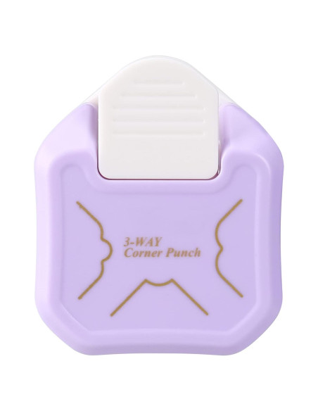 Troquelador de Esquinas 3 en 1 LOONENG para Manualidades