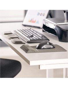 Soporte para Muñeca Fellowes MICROBAN Grafito 25.1x21.1cm 2