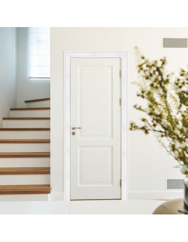 Frontera de Papel Tapiz Autoadhesiva Orgthin 180x8cm 3D Blanco