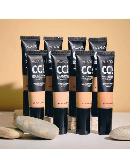 Crema CC Palladio 1.48 ml Claro 21C, Cobertura Total, Vegana Crema CC Palladio 1.48 ml Claro 21C, Cobertura Total, Vegana