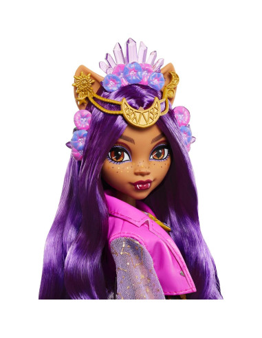 Muñeca Clawdeen Wolf Monster High Monster Fest con accesorios