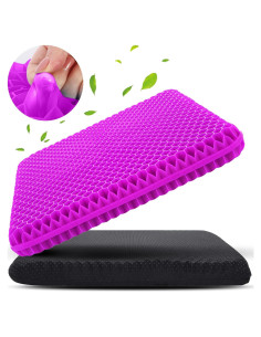 Cojín de Gel Jumbo KYSMOTIC Suave y Transpirable 47x43cm