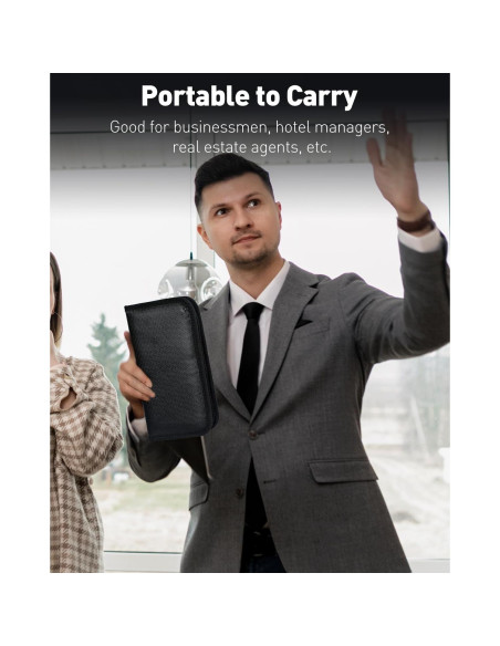 Organizador de Llaves Portátil Uniclife 12 Llaves Impermeable