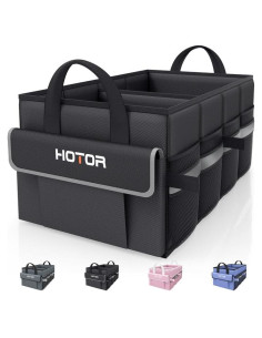Organizador de Maletero HOTOR US11062 - Plegable, 46L, Negro