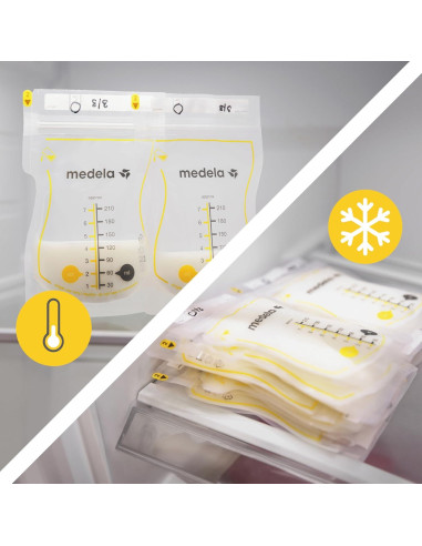 Bolsas de Almacenamiento de Leche Materna Medela Easy Pour 50 Unidades 210ml