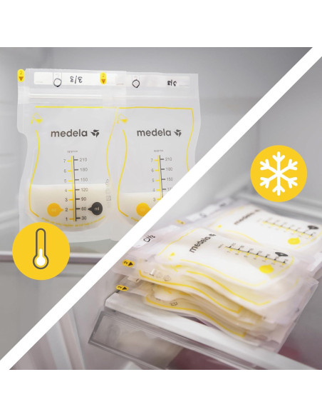Bolsas de Almacenamiento de Leche Materna Medela Easy Pour 50 Unidades 210ml