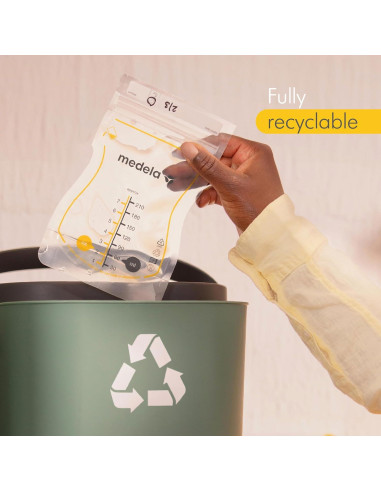 Bolsas de Almacenamiento de Leche Materna Medela Easy Pour 50 Unidades 210ml