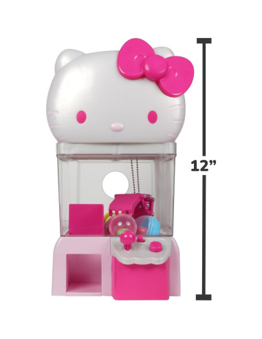 Máquina de Garras 30 cm Hello Kitty y Amigos con 8 Figuras