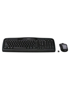 Combo Inalámbrico Teclado y Ratón Logitech MK335 - Negro/Plata