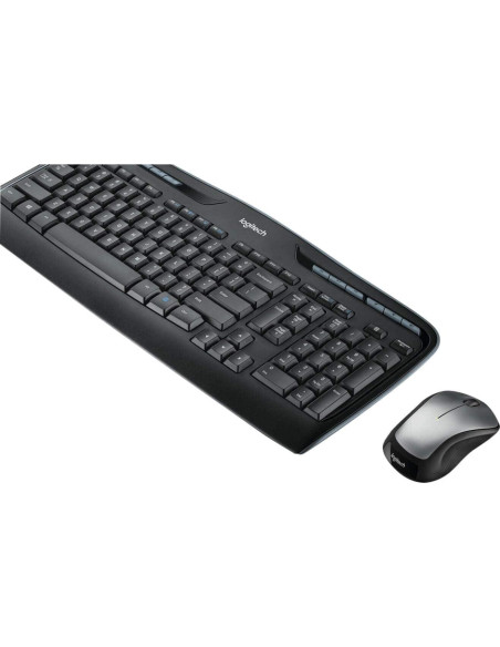 Combo Inalámbrico Teclado y Ratón Logitech MK335 - Negro/Plata
