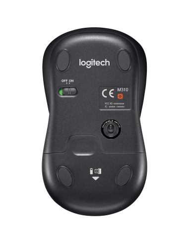 Combo Inalámbrico Teclado y Ratón Logitech MK335 - Negro/Plata