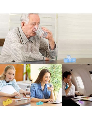 Organizador Semanal de Pastillas SE7EN-DAY Grande 7 Días