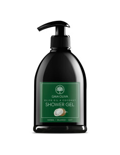 Gel de Ducha Gaia Oliva 500ml - Jabón Corporal Hidratante Coco