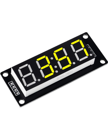 Módulo Pantalla LED 0.56" TM1637 4 Dígitos Amarillo