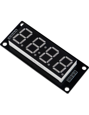 Módulo Pantalla LED 0.56" TM1637 4 Dígitos Amarillo