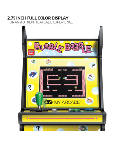 Máquina de Arcade Mini My Arcade Bubble Bobble 6.75" LCD 2