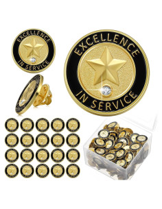 Pines de Reconocimiento Empleado del Mes Yunlly - 100 Pcs