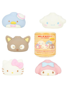 Juguete Squishy Hamee Hello Kitty Sorpresa 1 Pc. 7.6 cm