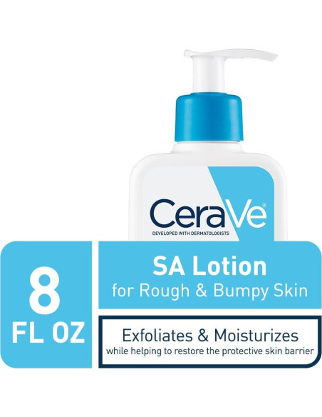 CeraVe Loción SA Exfoliante para Piel Áspera 226.8g