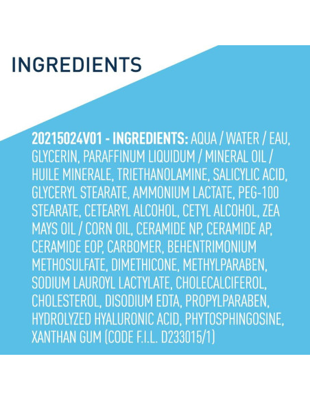 CeraVe Loción SA Exfoliante para Piel Áspera 226.8g