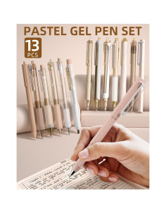 Conjunto de Bolígrafos de Gel Pastel Nicpro 13PCS 0.5mm 2