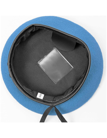 Boina Militar de Lana Nawati para Mujeres - Color Negro Boina Militar de Lana Nawati para Mujeres - Color Negro