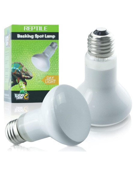Bombillas de Calor LUCKY HERP 50W para Reptiles - Paquete de 2