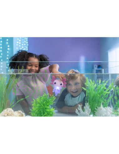 Axolote Let's Glo Goliath Rosa Interactivo 17.78x20.32cm