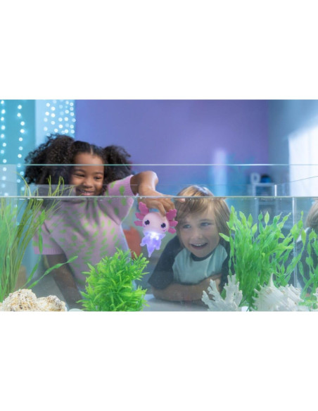 Axolote Let's Glo Goliath Rosa Interactivo 17.78x20.32cm