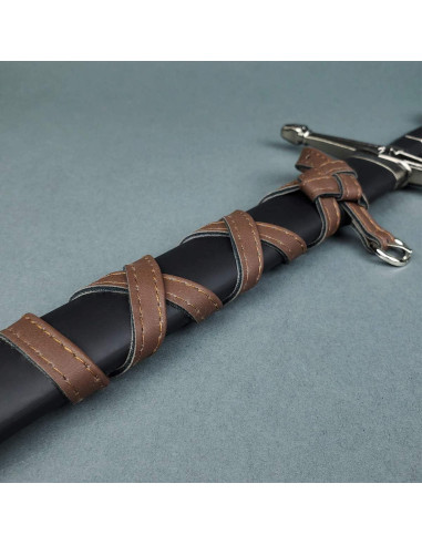 Espada Corta Templaria con Vaina Colección del Caballero